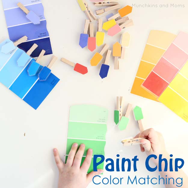 Painting stucco takes a bit more effort, and paint, than painting a smooth surface, but the results are worthwhile, and properly preparing th. 40 Creatively Cool Diy Crafts With Paint Chips Diy Projects For Teens