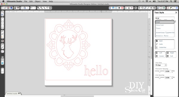 DIY vinyl pumpkin decals