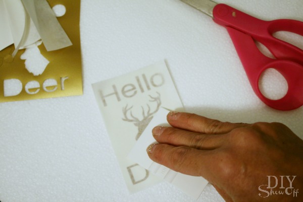 vinyl decal label tutorial