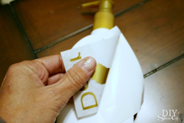 vinyl decal label tutorial
