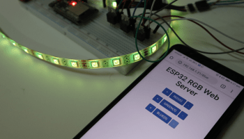 esp32 rgb server