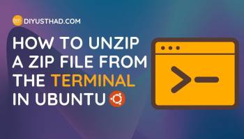 Unzip a ZIP File from the Terminal in Ubuntu