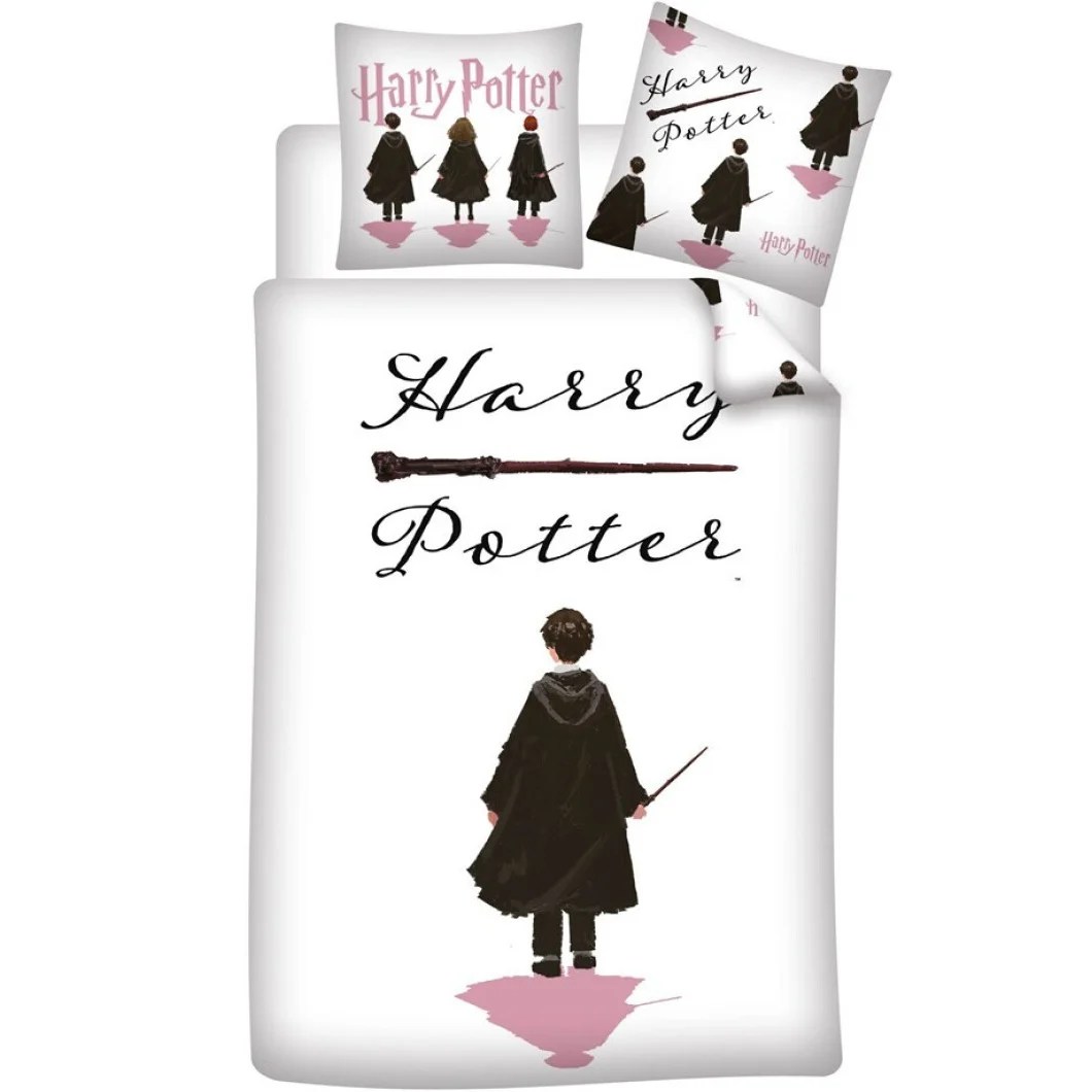 Harry Potter Friends Polycotton Quilt Cover Set - Single Bed Size