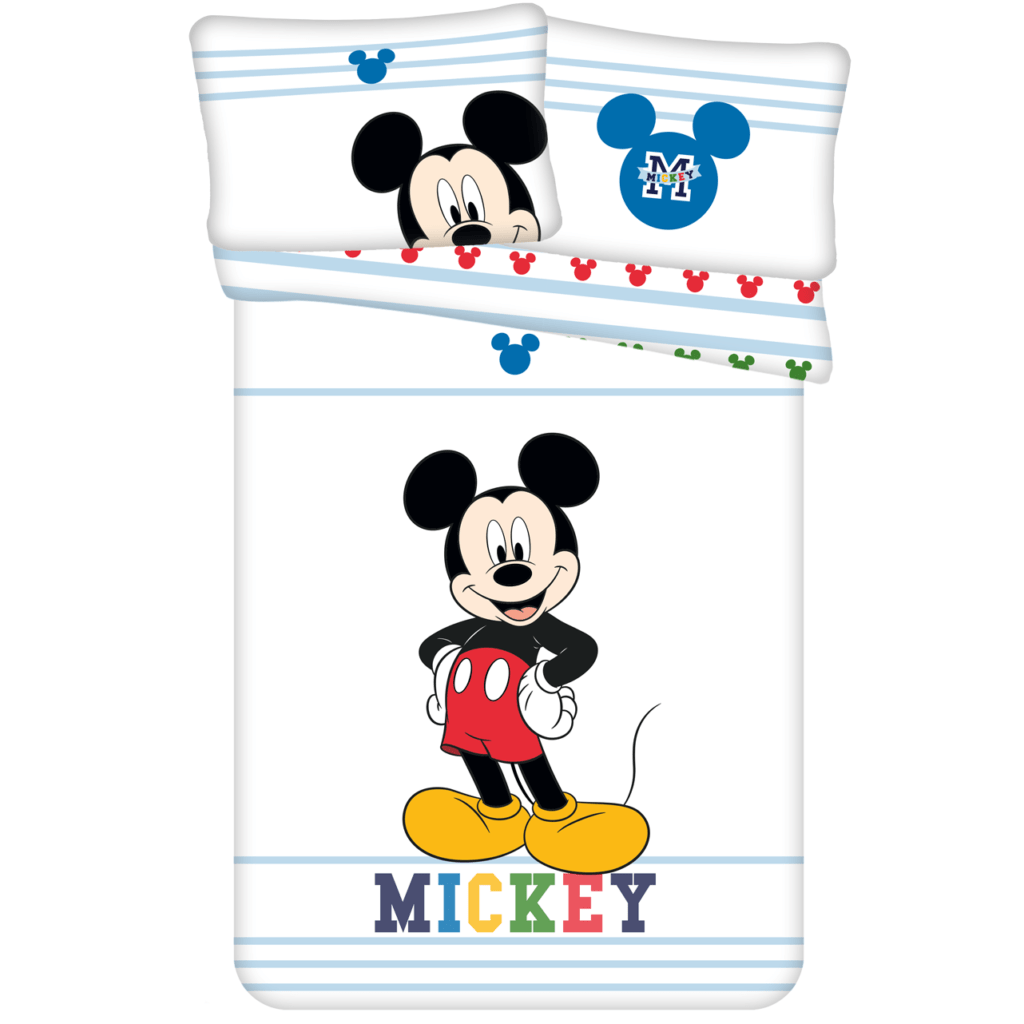 Disney Mickey Mouse Kids Cotton Quilt Cover Set  - Toddler Bed Size