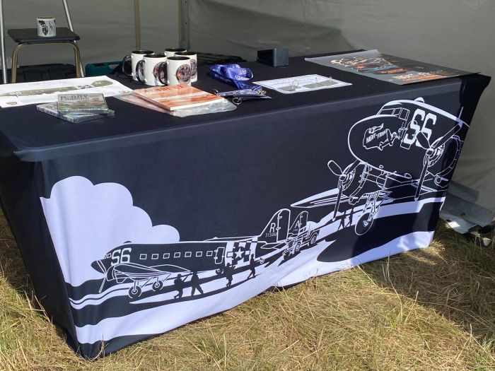 Night Fright C-47 Table Cover