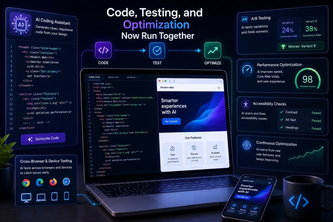 How AI Is Revolutionizing Modern Web Design: From Ideas to User Experience 3 Code, Testing, and Optimization Now Run Together
