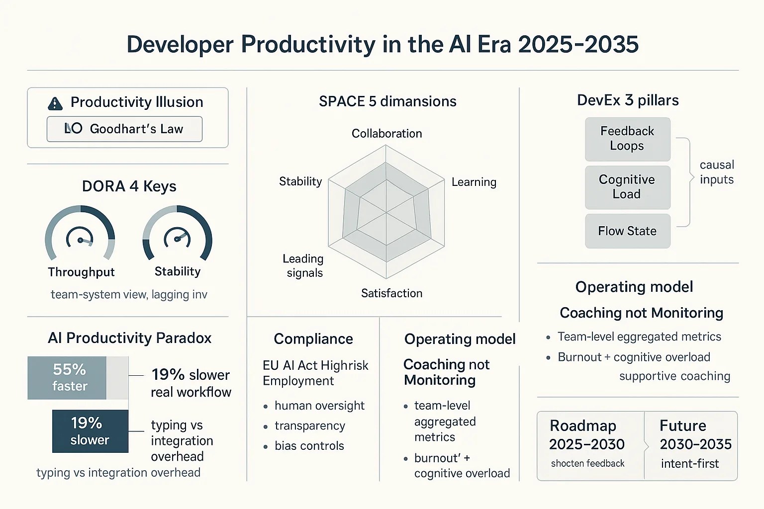 A new framework for developer productivity in the AI era