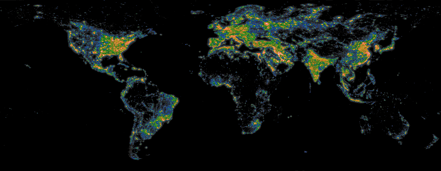 Light Pollution Atlas World2024 Low25 