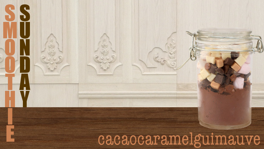 Smoothie Sunda cacaocaramelguimauve