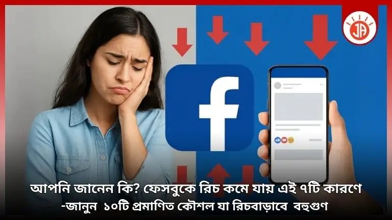 ফেসবুকে রিচ কমে যাওয়ার কারণ