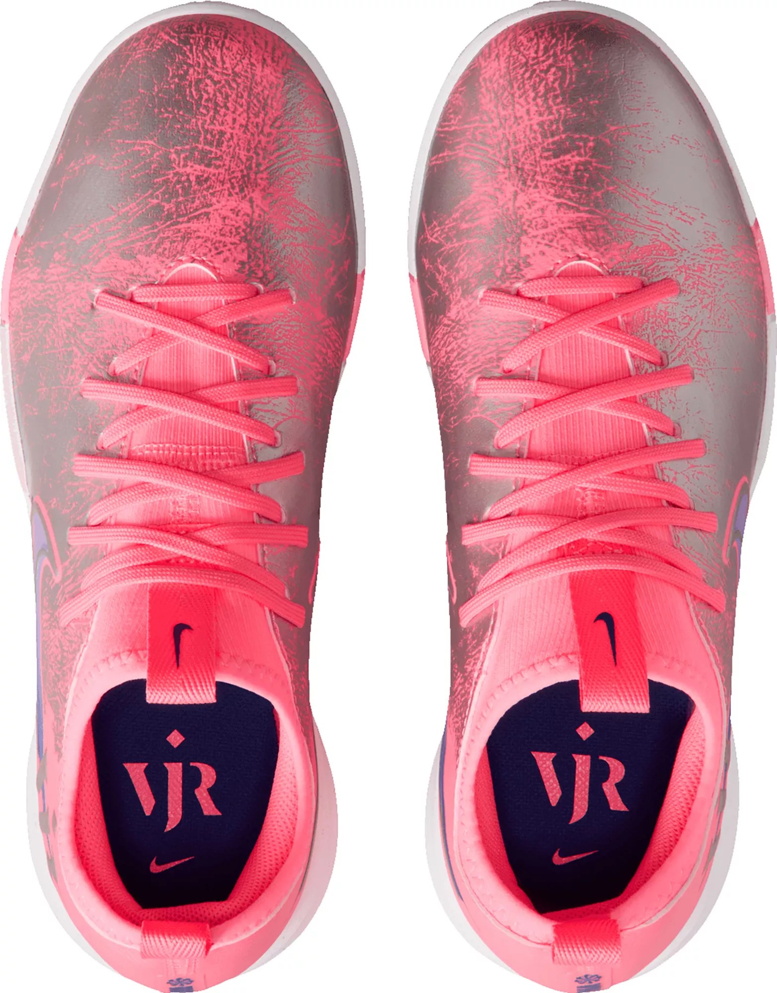 Nike Kids’ Mercurial Vapor 16 Academy Vini Jr. Indoor Soccer Shoes (Red/Royal)