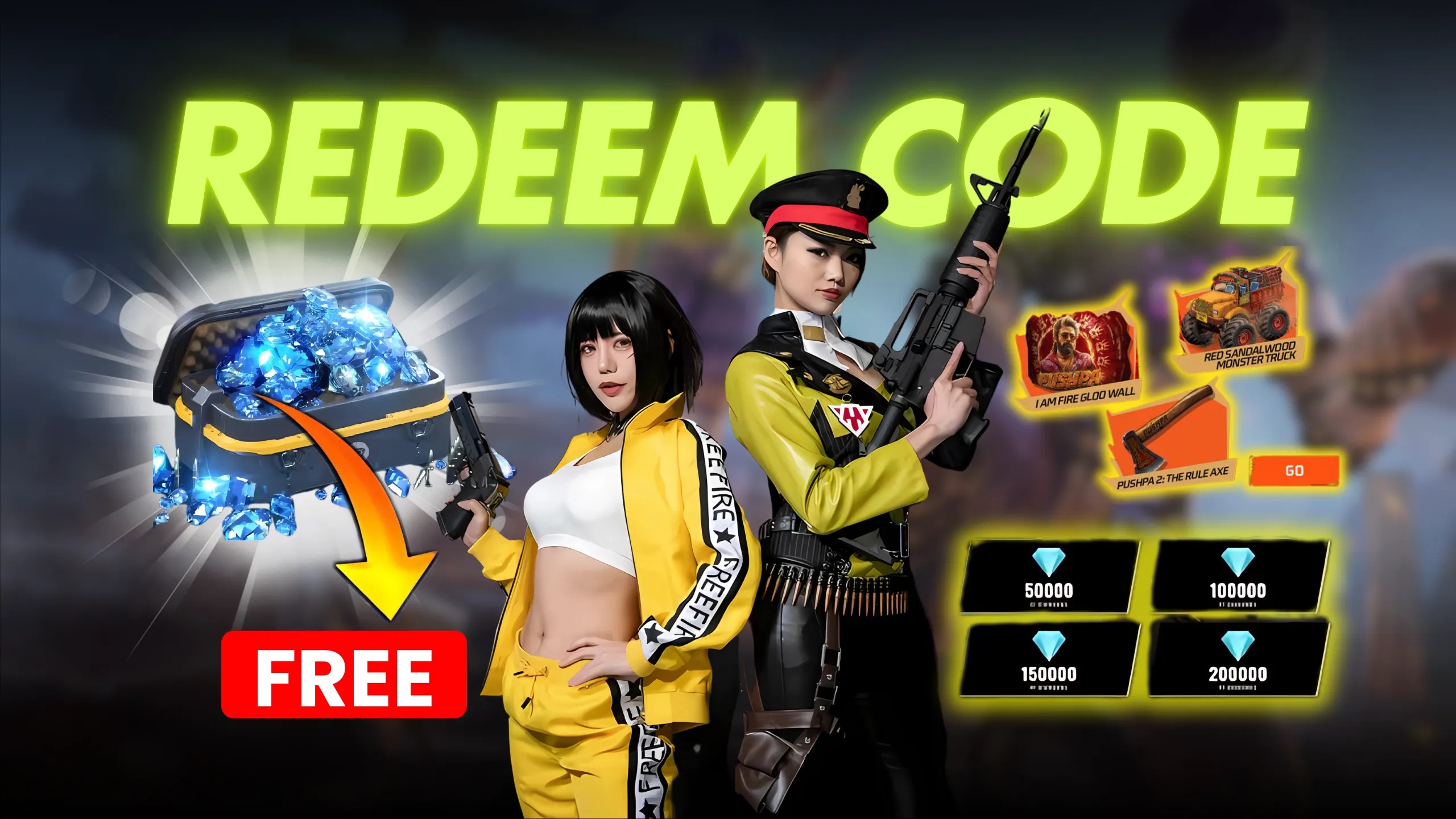 Free Fire MAX Redeem Code