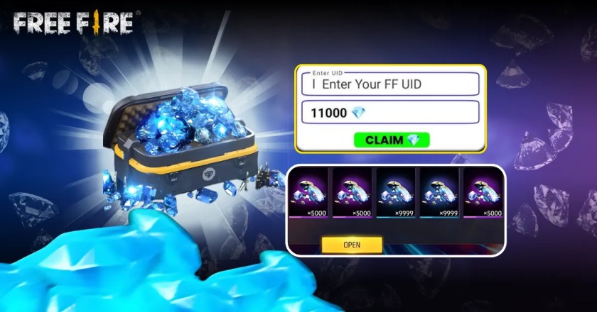 UID Free Fire Diamond top-up Free India