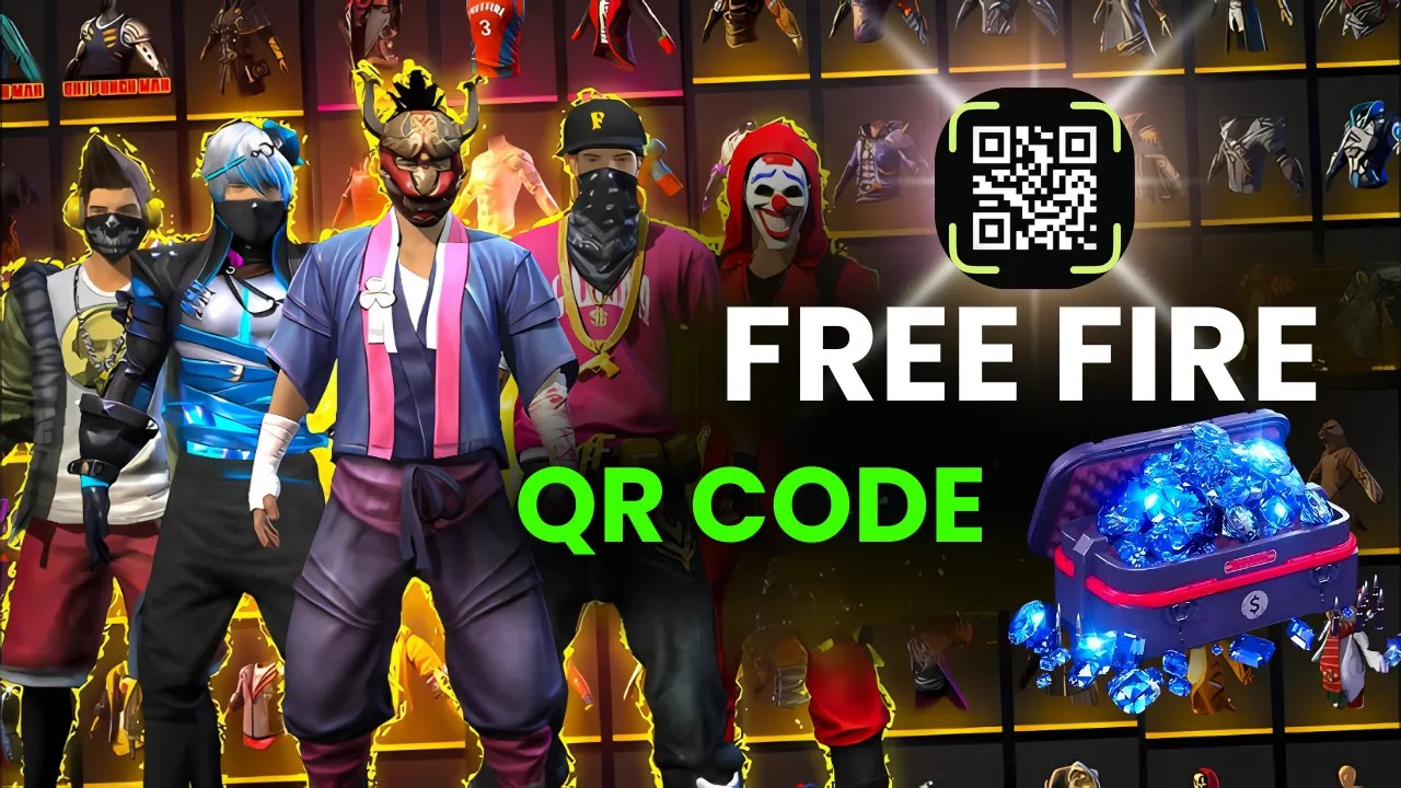 Free Fire Diamond QR Code 2025