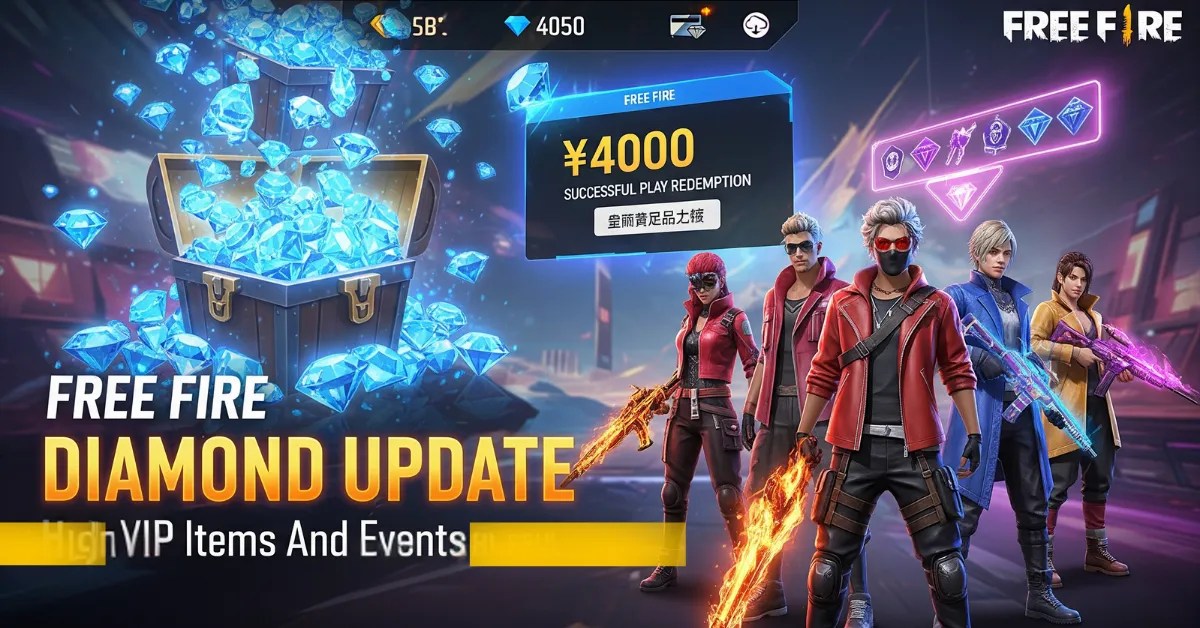 Free Fire Diamond Latest Update 2025
