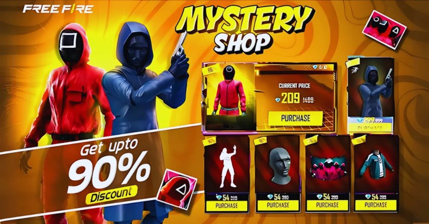 Free Fire Max Squid Game Collaboration