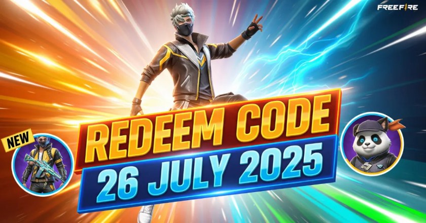 Free Fire Redeem Code 26 July 2025
