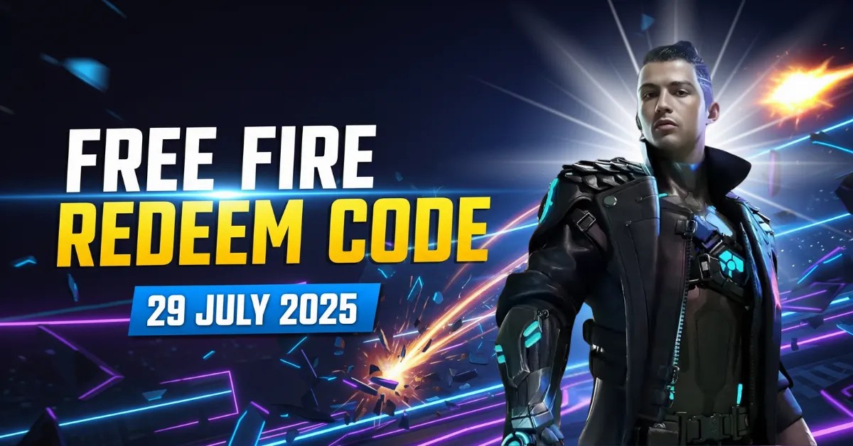 Free Fire Redeem Code 29 July 2025