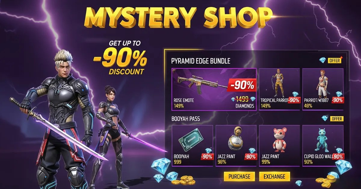 Mystery Shop Free Fire 2025
