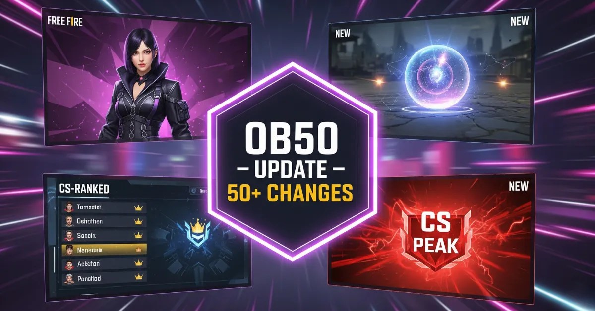 Free Fire OB50 Update Date