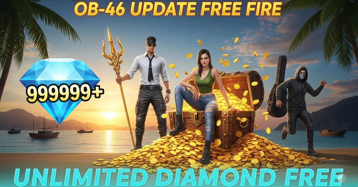 Free Fire Diamond OB46