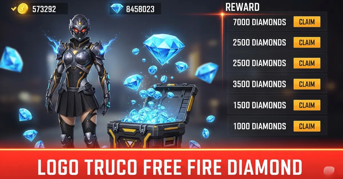 Logo Truco Free Fire Diamond