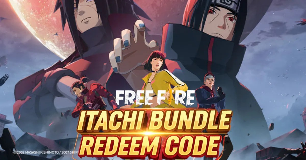Free Fire Itachi Bundle Redeem Code 2025