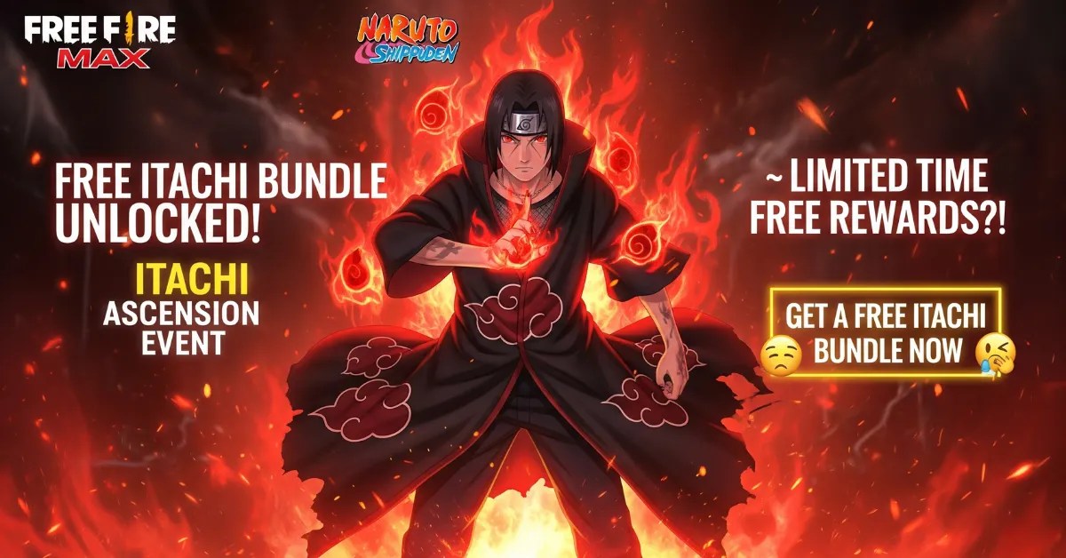 Free Fire Itachi Bundle Redeem Code