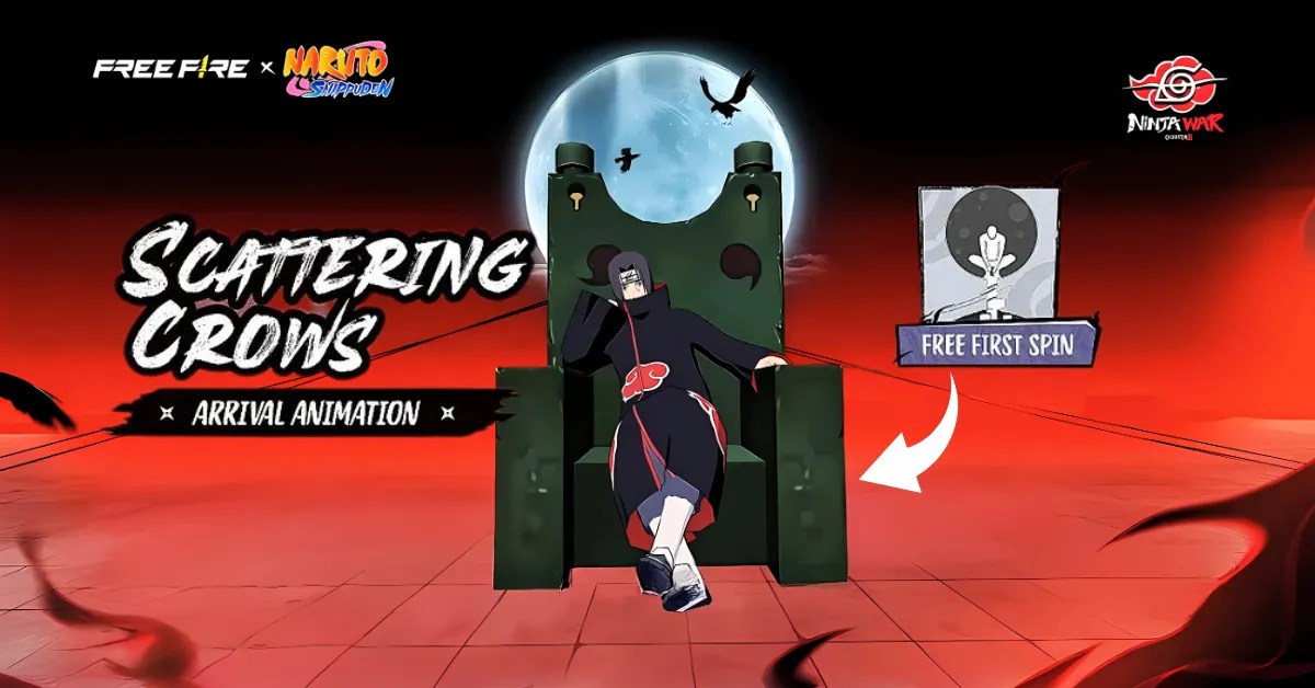 Scattering Crows Arrival Animation