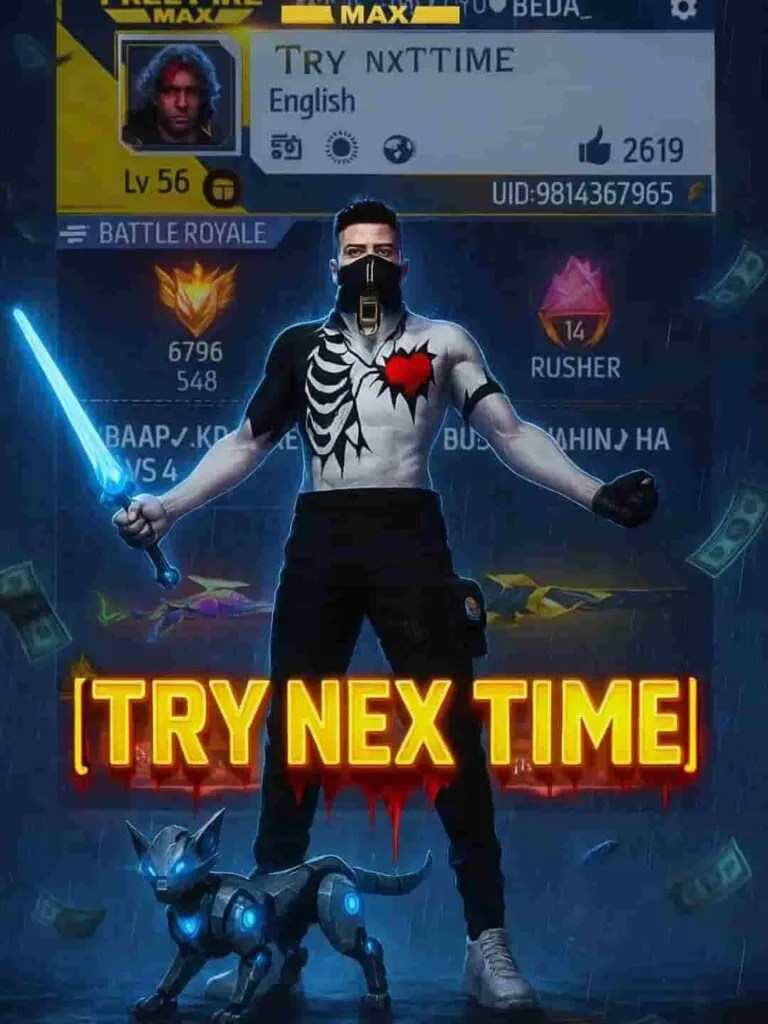 Free Fire Profile Photo Editing