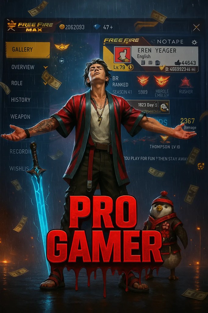 Free Fire Profile Photo Editing