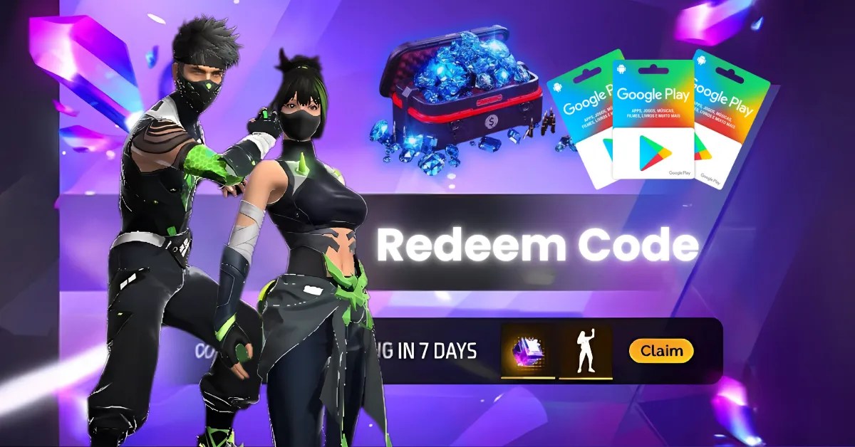 Free Fire Redeem Code 1 October