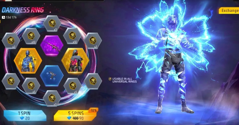 Darkness Ring Event Free Fire