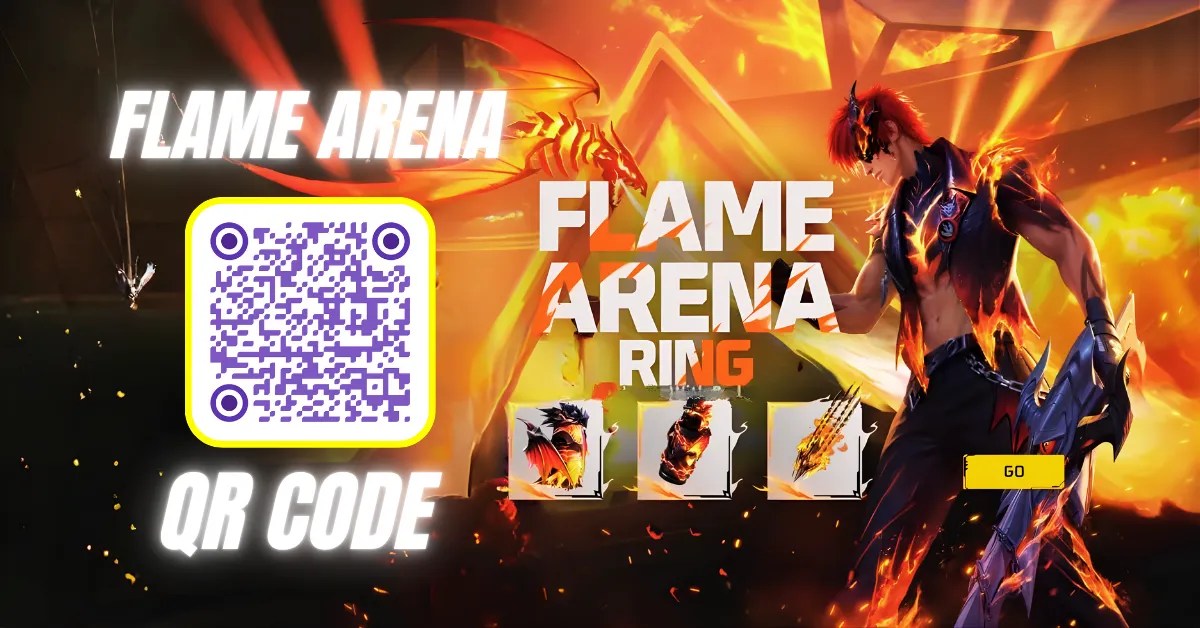 Flame Arena Ring Event QR Code