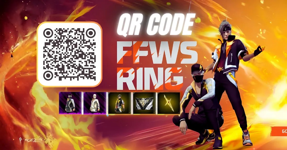 Free Fire FFWS Ring Event QR Code