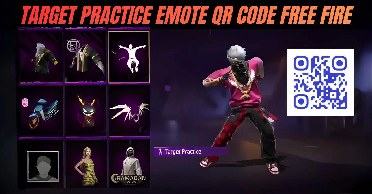 Target Practice Emote QR Code
