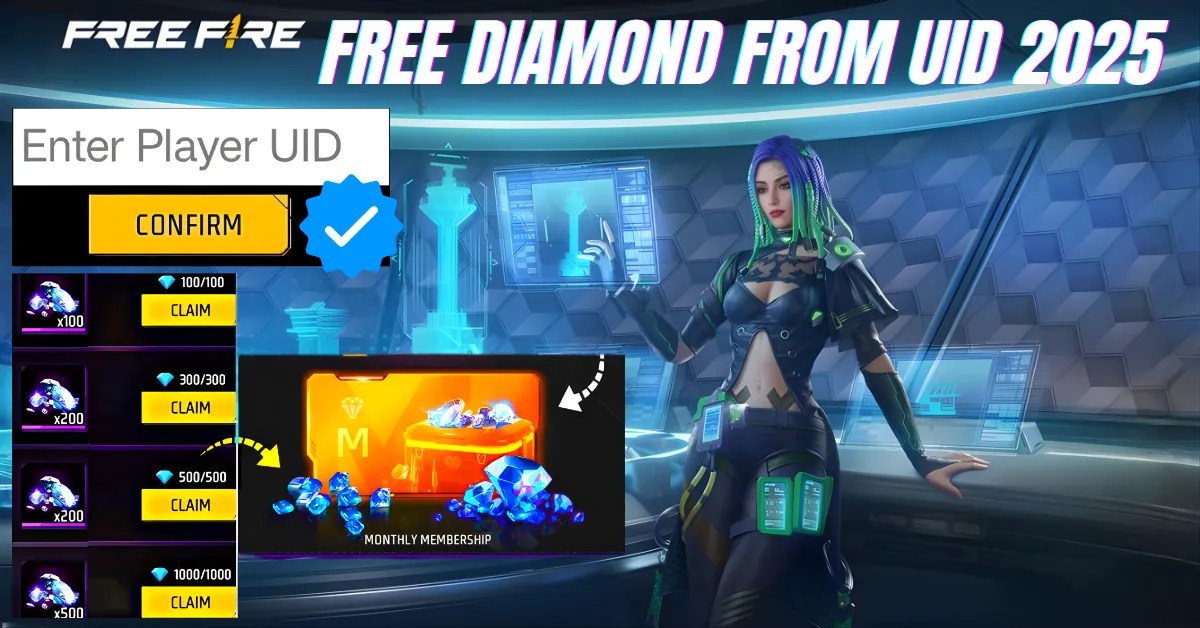 FREE DIAMOND FROM UID 2025