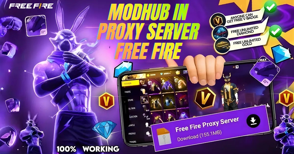 Modhub in proxy server free fire