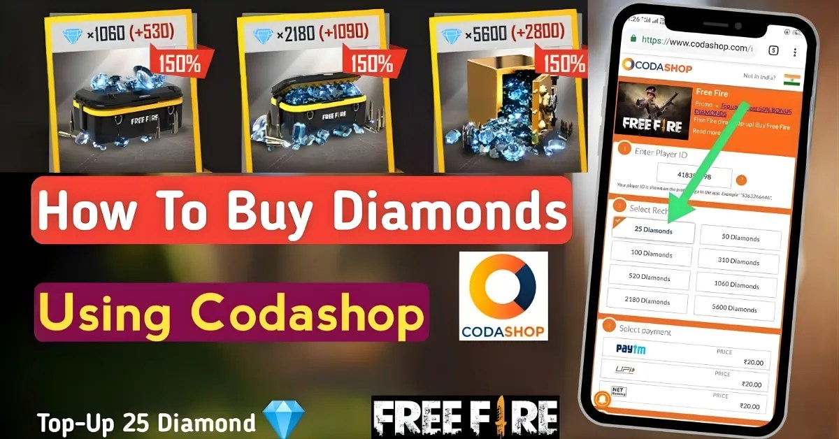 Codashop Free Fire Diamond