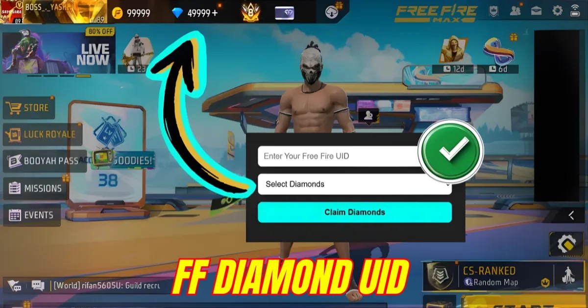 FF Diamond UID