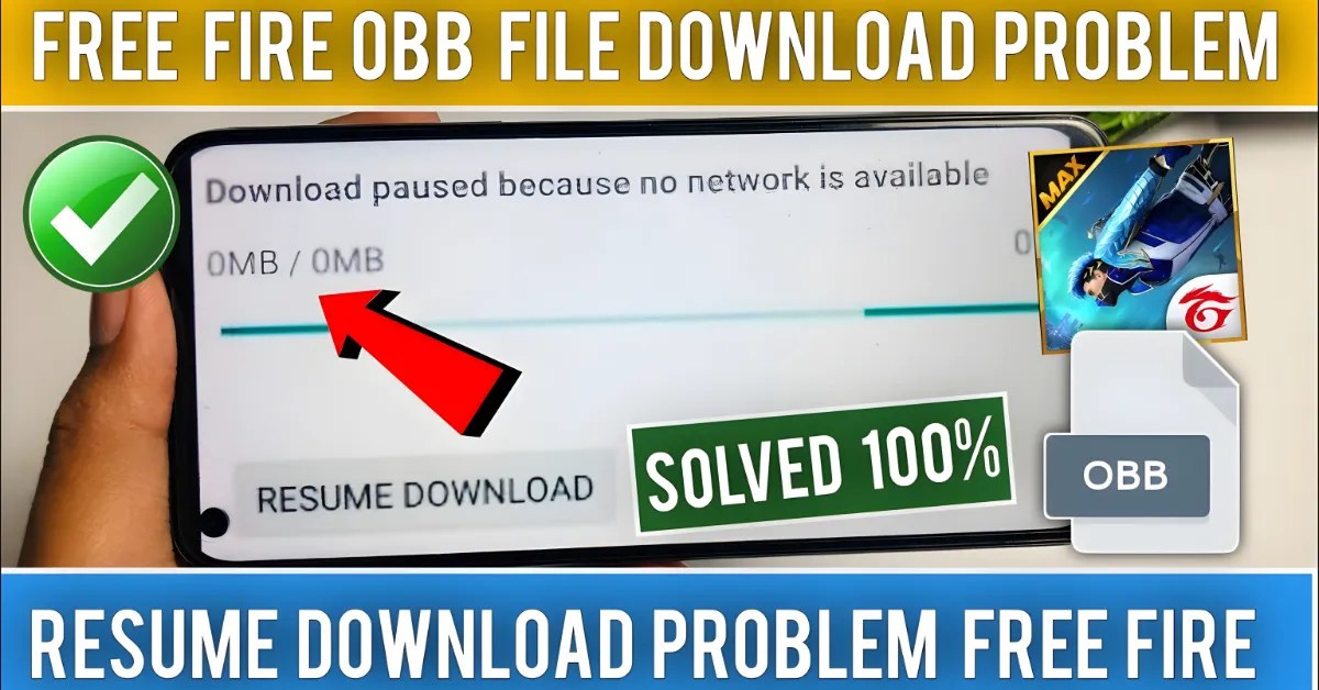 Free Fire Max OBB File Download