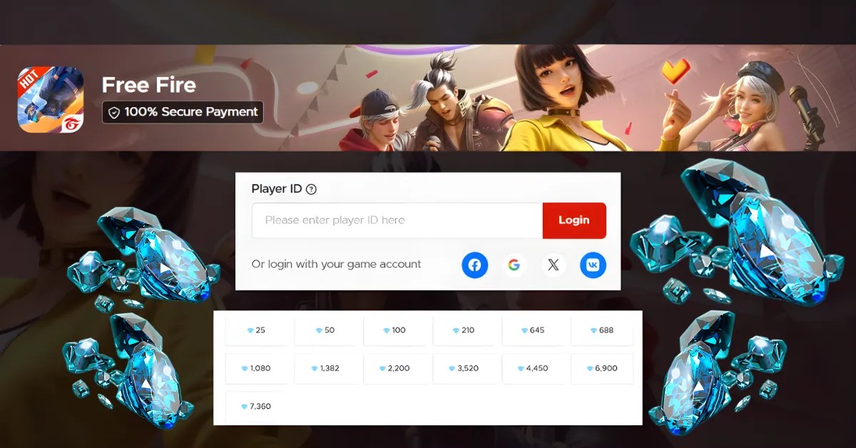 Garena Free Fire Diamond UID