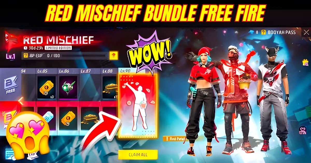 Red Mischief Bundle Free Fire