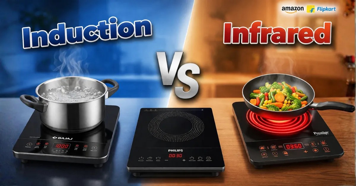 Induction vs Infrared Cooktop