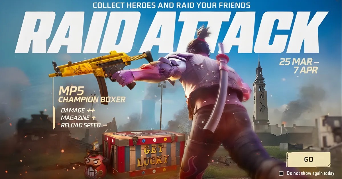 Raid Attack Event Free Fire
