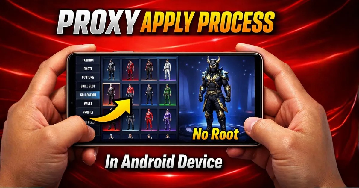 Redmod Fun FF Proxy Server Free Fire Max