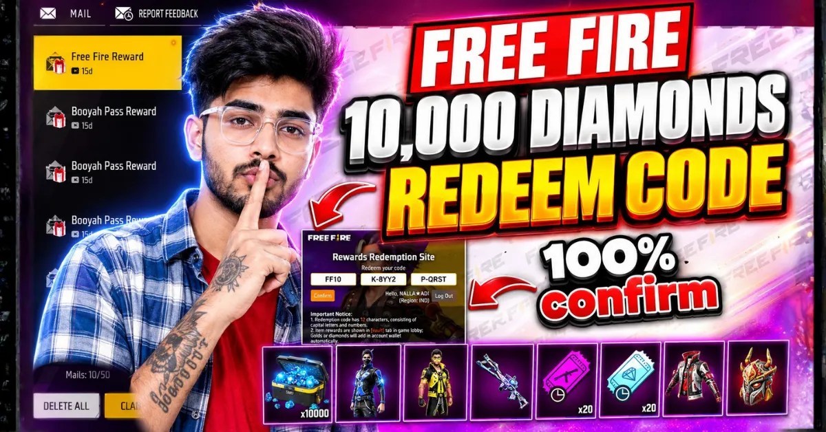 Free Fire Diamond Free Claim Code