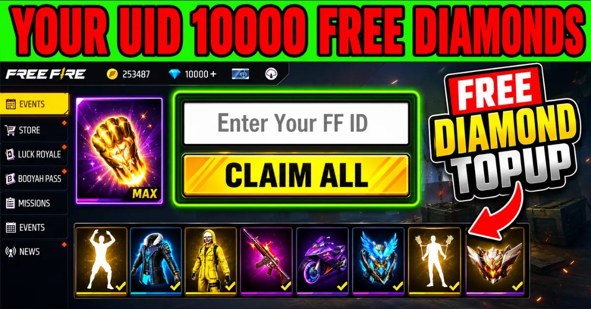Free Fire Free Diamond UID