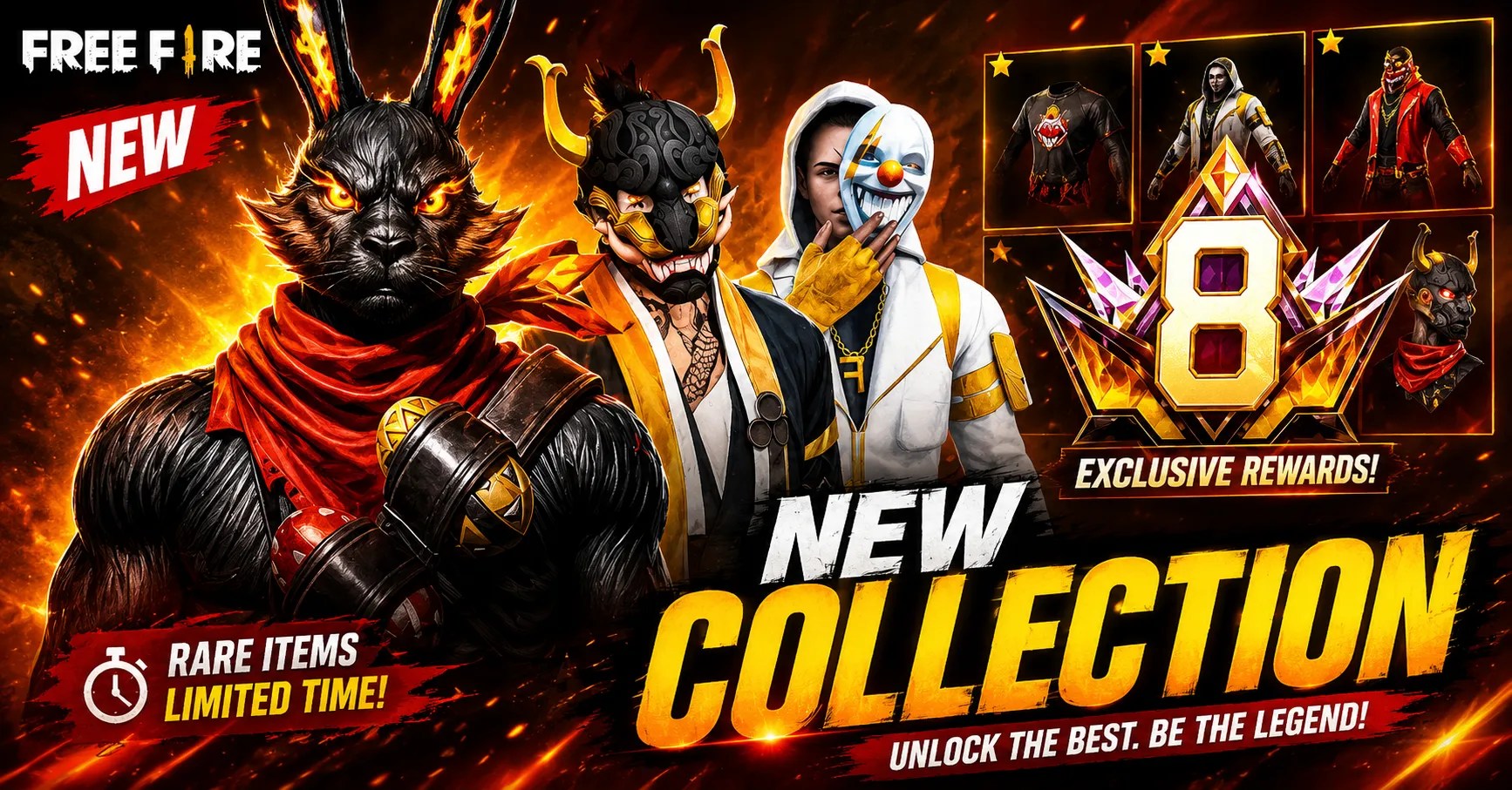 Free Fire New Collection