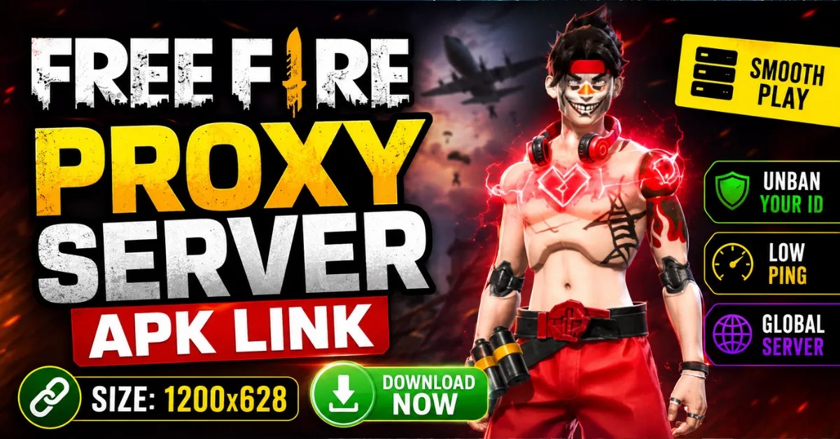 Free Fire Proxy Server APK Link